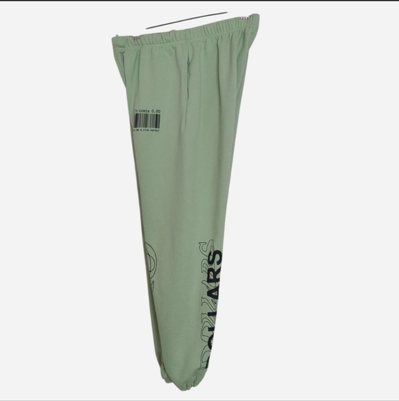 The Mayfair GroupIt Costs Zero Dollars Graphic Sweatpants Size M/L - Picture 10 of 10